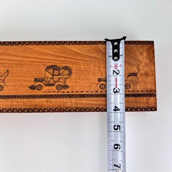 Vintage BRUNO ROTH TIBERG Steinbach Prafent Hand Carved Wooden Trinket Box - Picture 8 of 9